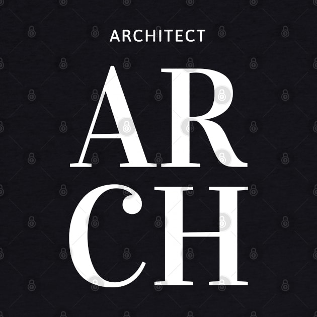 Architect, Text design by SLGA Designs